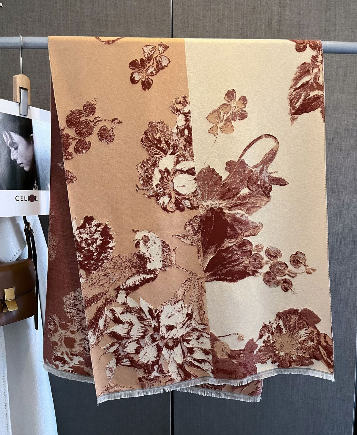 Cashmere- Blush Crush winter Shawl