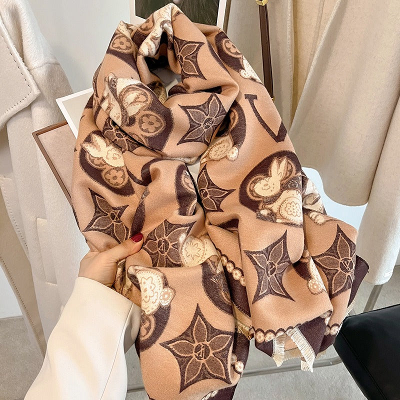 Ethnic Star Winter Shawl