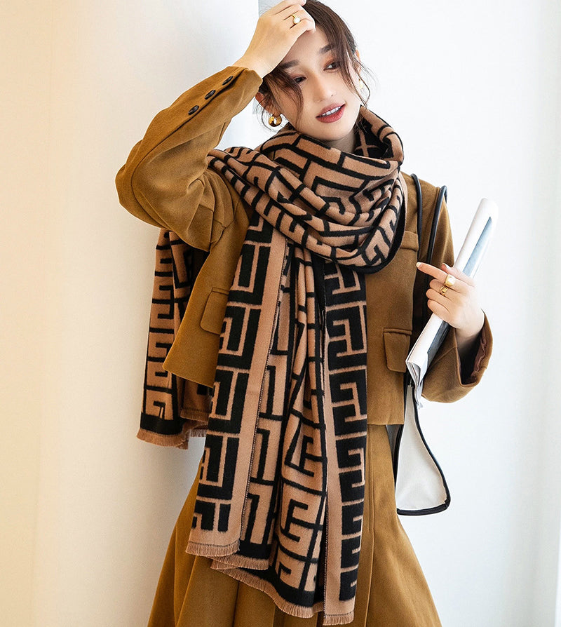 Cashmere - Bright Vixin Shawl