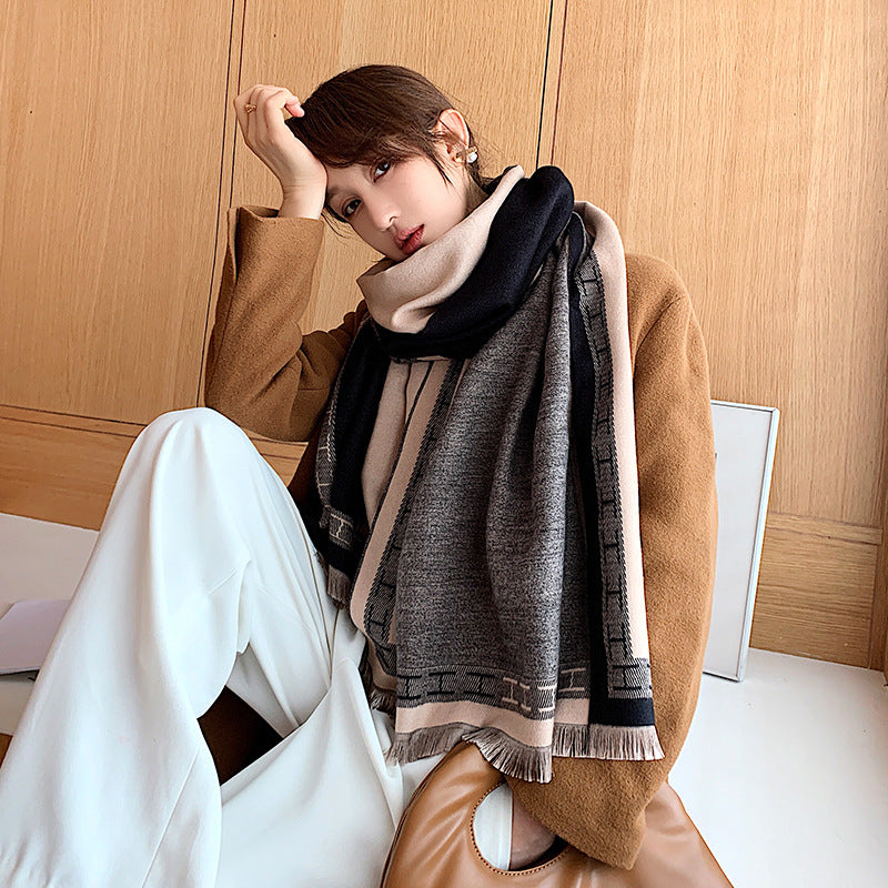 Cashmere - Midnight Milky Shawl