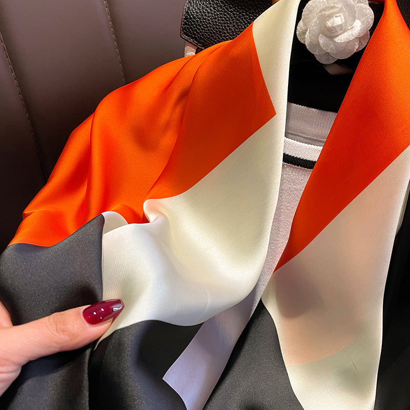 Bright Squad Square Silk Scarf