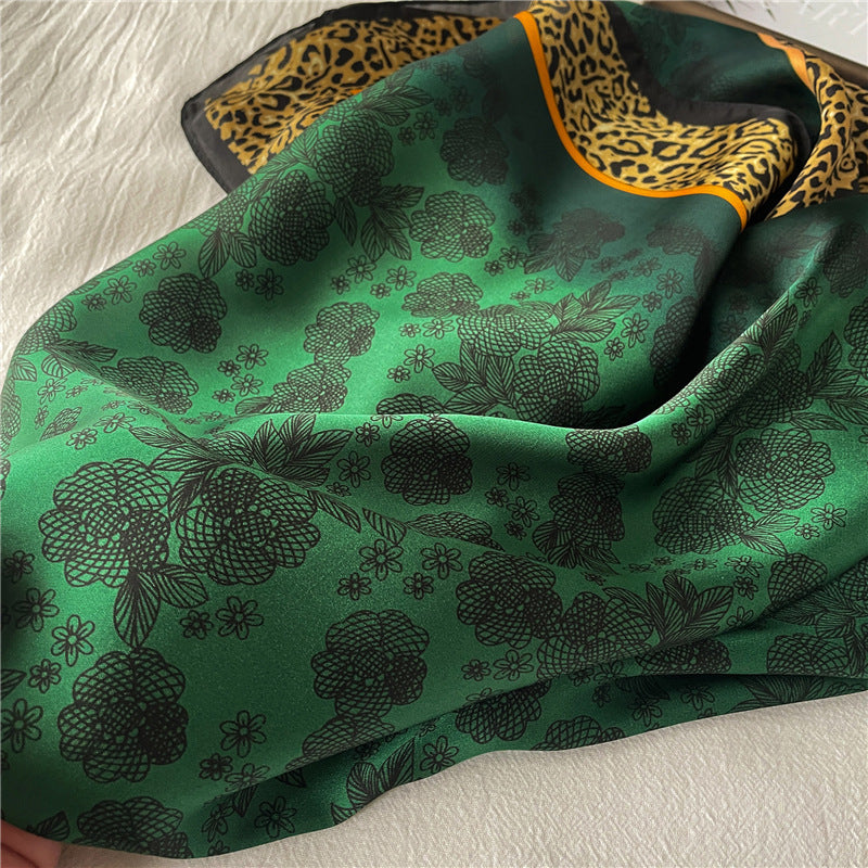 Wild Boundaries Square Silk Stole