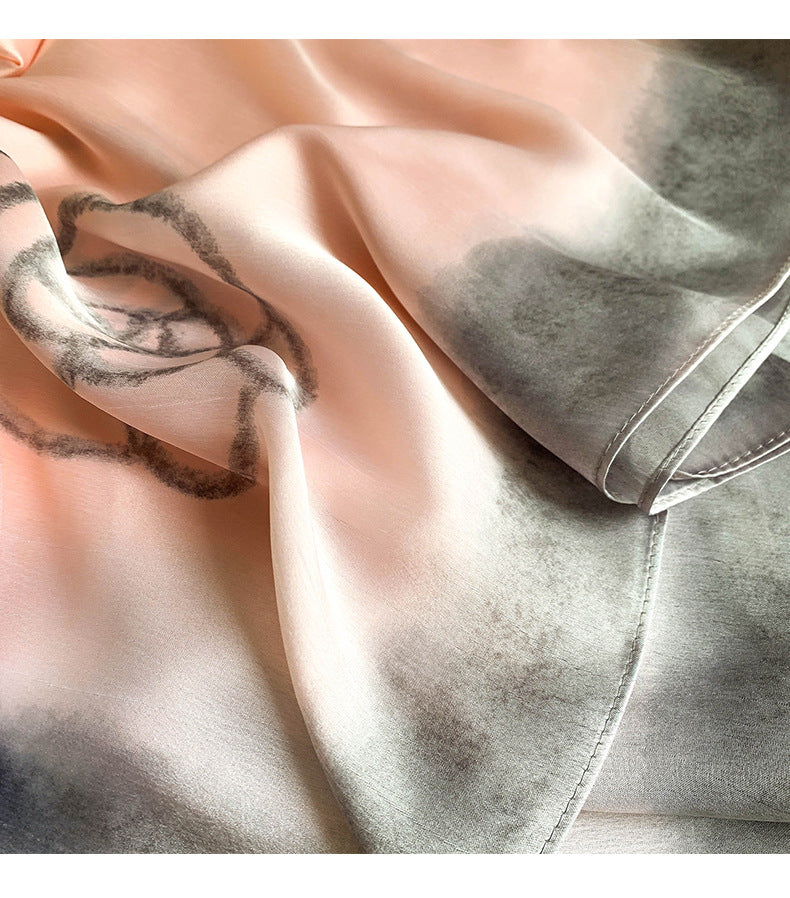 Pink Rose Silk