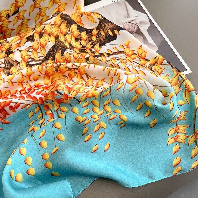 Cream Tree Silk