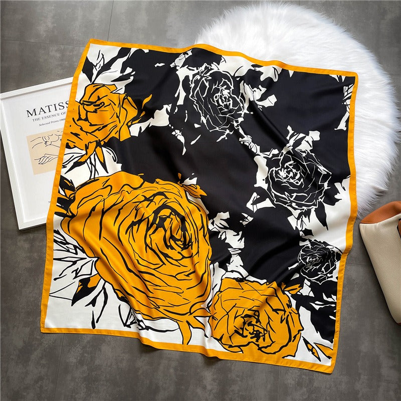 Rossery sqaure silk stole