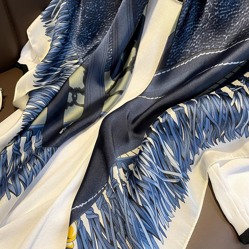 Milky Way Square Silk Stole
