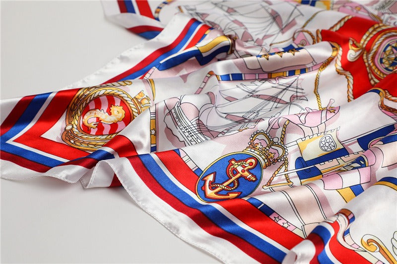 Ship hip Satin Scarf