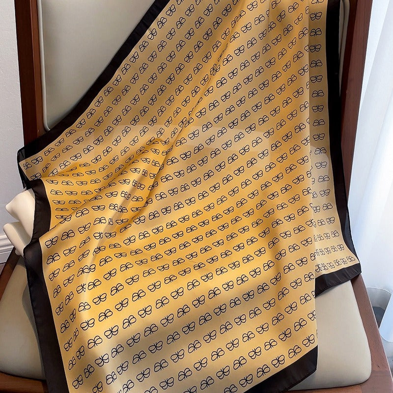 Creamy Butterfly Neckerchief