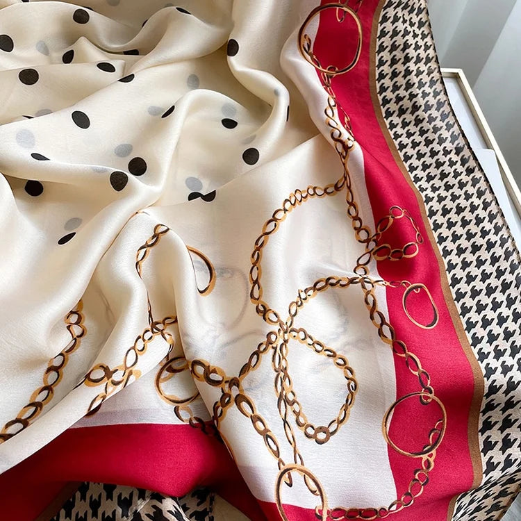 Polka Grape Silk