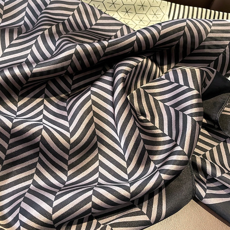 Zebra Rounded Silk