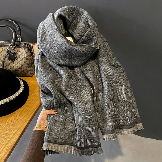 Cashmere- Drastic D Winter Shawl
